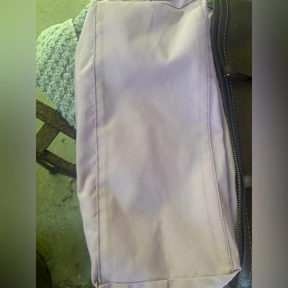 Coach Signature Stripe Tote with Coach Mink Bear Fob, Medallion and Hangtag. - Picture 17 of 17